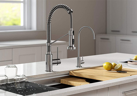 What is the trend of faucet installation in 2021?