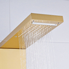 FLG best quality nickle surface wall mounted shower panel